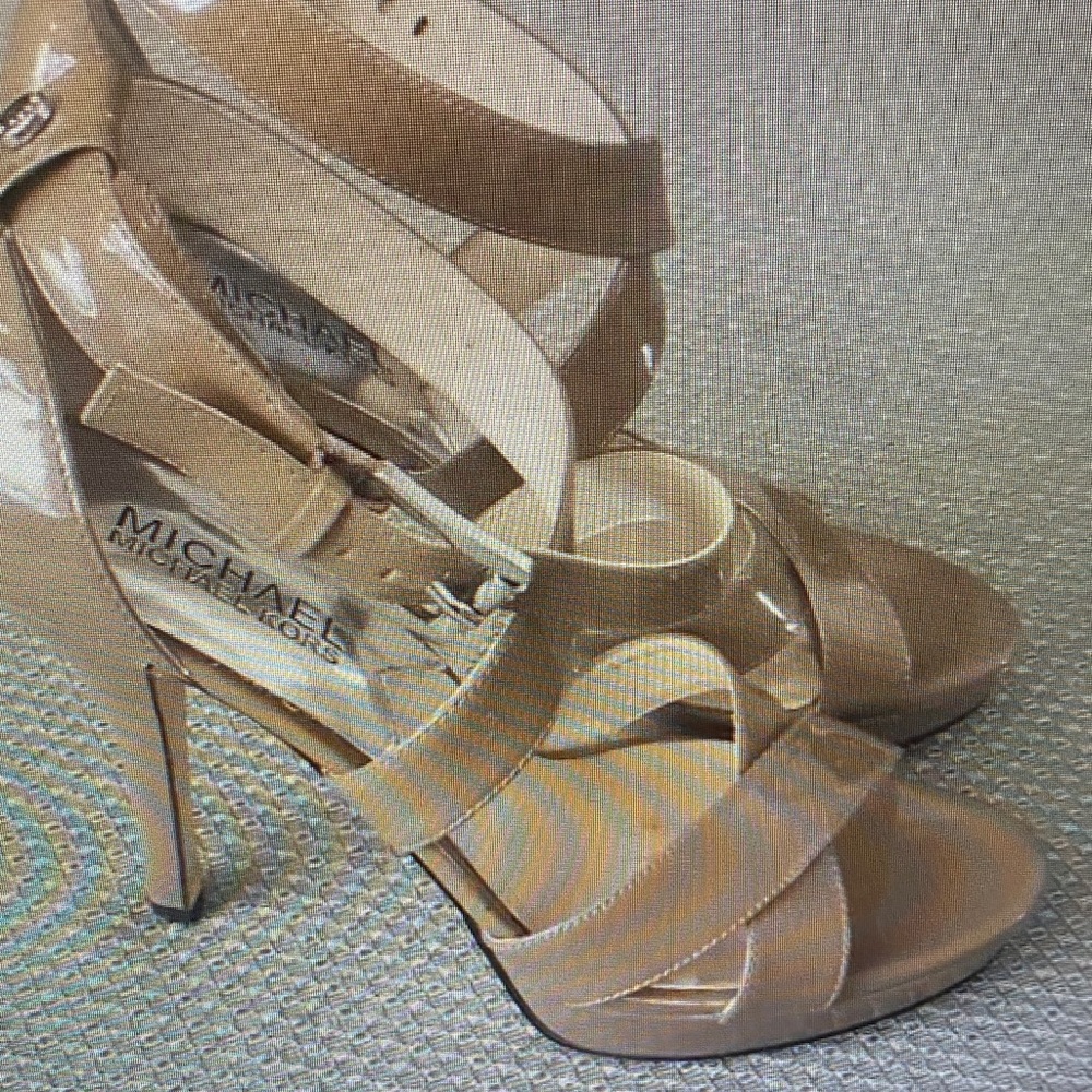 Aldo Tan Strappy Heels